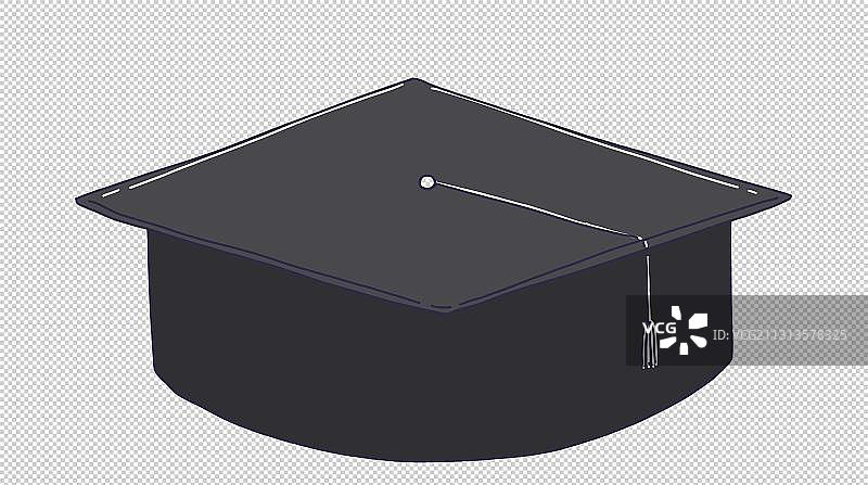 元素：毕业帽博士帽图片素材