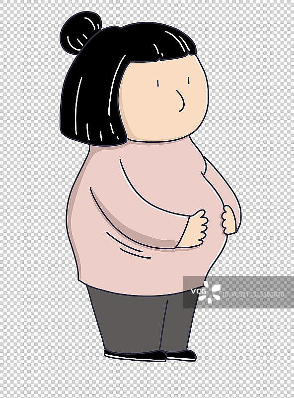 元素：孕妇图片素材