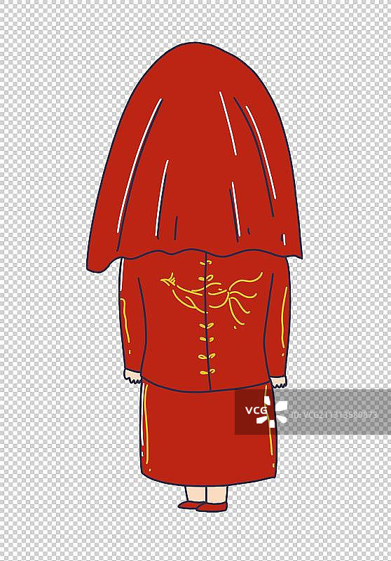 元素：新娘图片素材