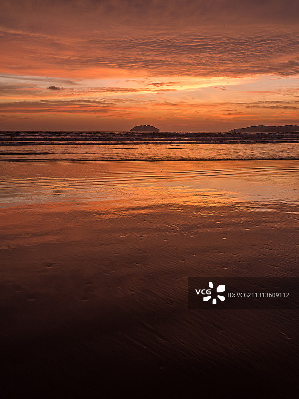 马来西亚亚庇丹绒亚路海滩图片素材