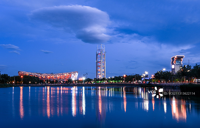 北京热门公园征集（2）-奥林匹克公园冰雪王国图片素材