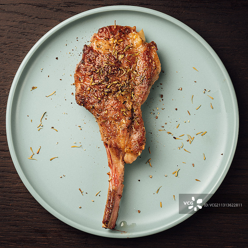 烤羊排图片素材
