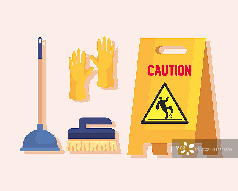 清洁用品图标合集图片素材