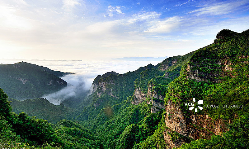 峡谷风光图片素材
