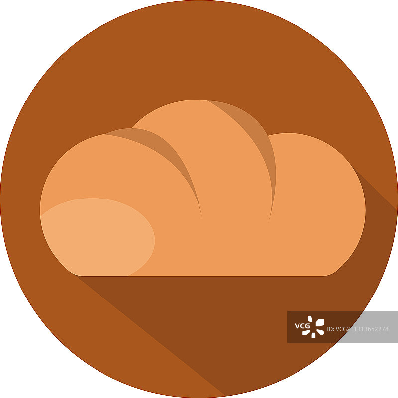 面包菜单烘焙食品产品扁平图标图片素材