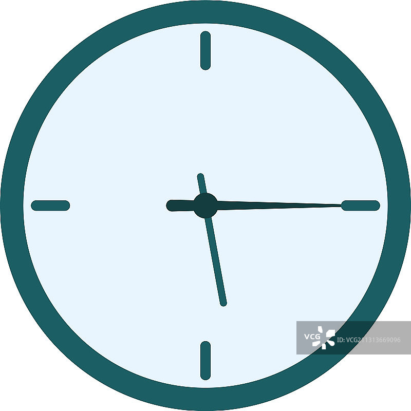 孤立的时钟图标图片素材