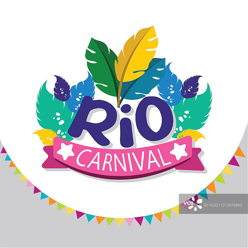 里约热内卢狂欢节海报图片素材