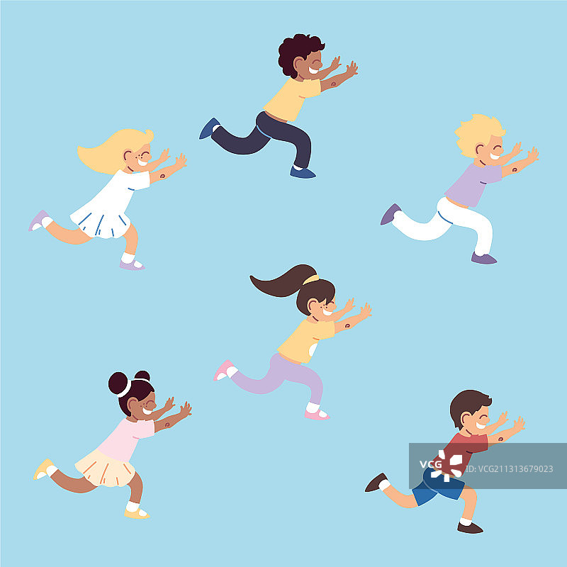 儿童赛车游戏场景套装图片素材