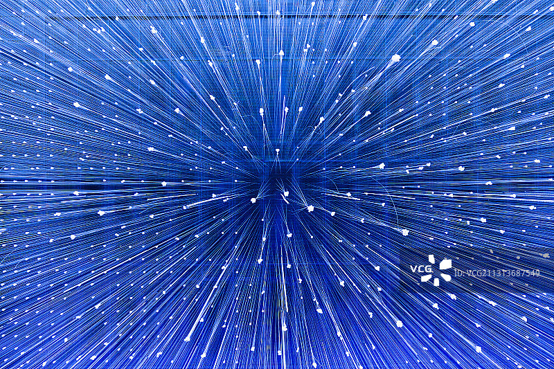 蓝光束图片素材