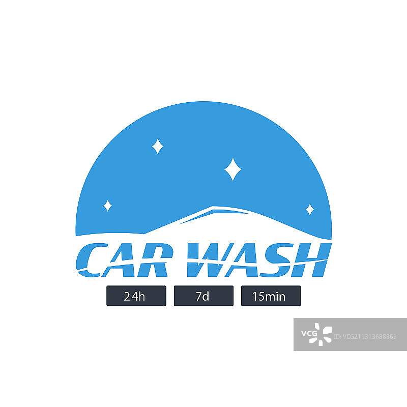洗车标志清洁汽车清洗和服务图片素材