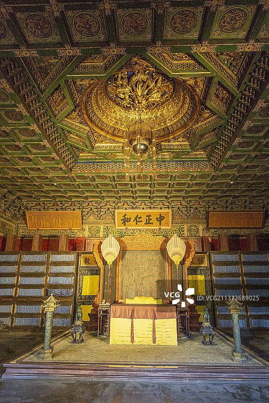 北京故宫养心殿宝座间图片素材