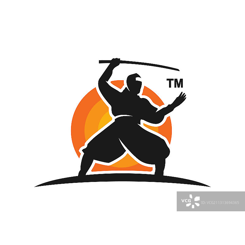 忍者logo设计图片素材