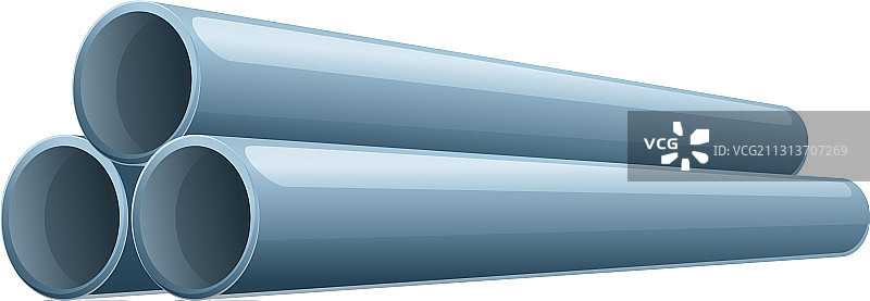 冶金管道图标卡通风格图片素材