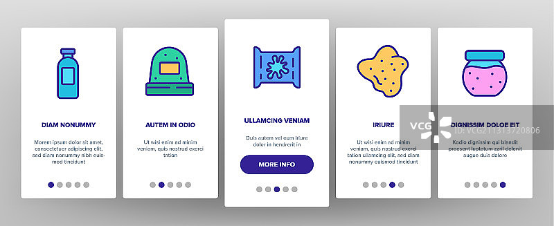 粘液液体引导图标集图片素材