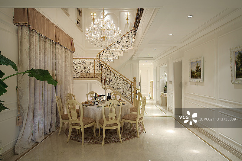 别墅室内样板房图片素材