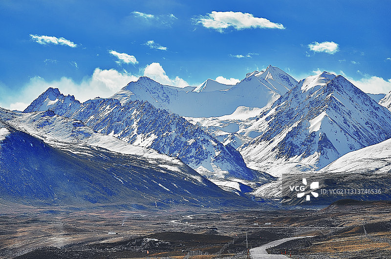 巍巍昆仑山图片素材