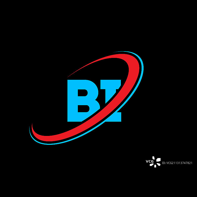 BI字母组合标志设计图片素材