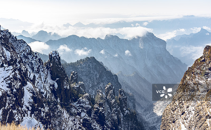 神农架神农顶云海图片素材