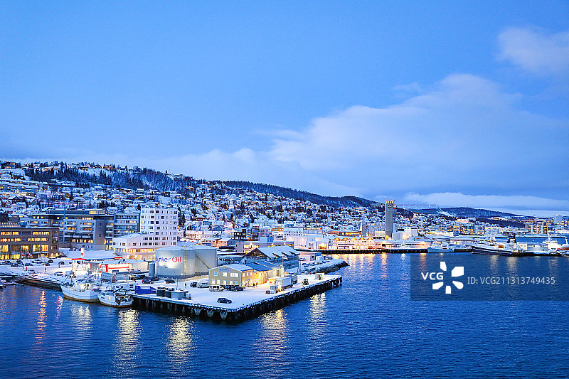 特罗姆瑟的城市图片素材