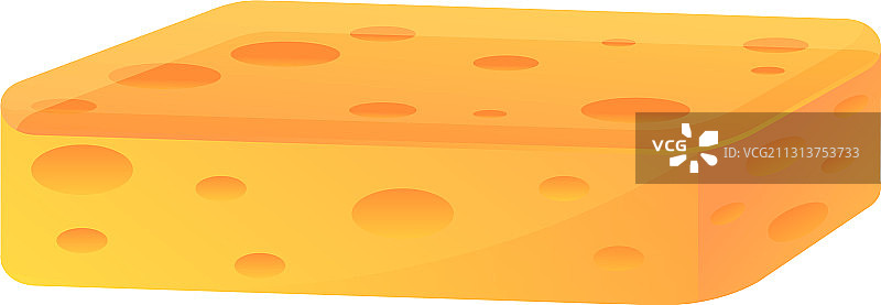 浴海绵卡通风格图标图片素材