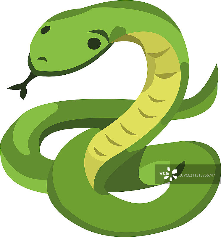 卡通蛇图片素材