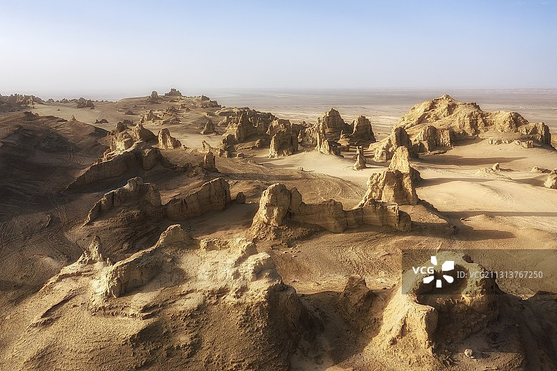 俄博梁雅丹图片素材