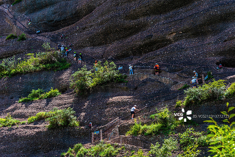 中国四川广元剑门关风景区猿揉道图片素材