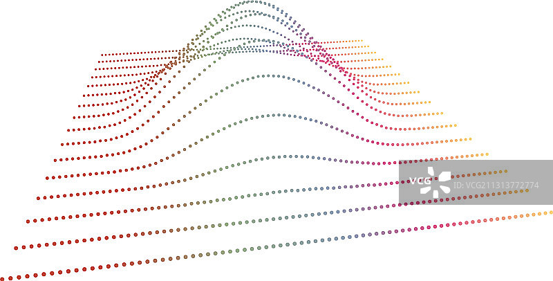 卷函数点数据中的数据切片图片素材