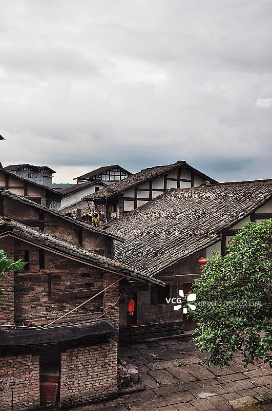 重庆涪陵蔺市古镇老街图片素材