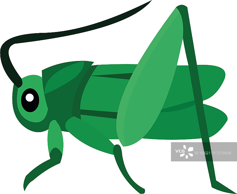 卡通蝗虫图片素材