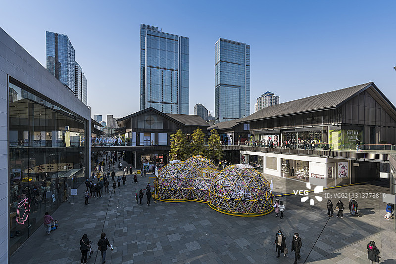 成都太古里图片素材