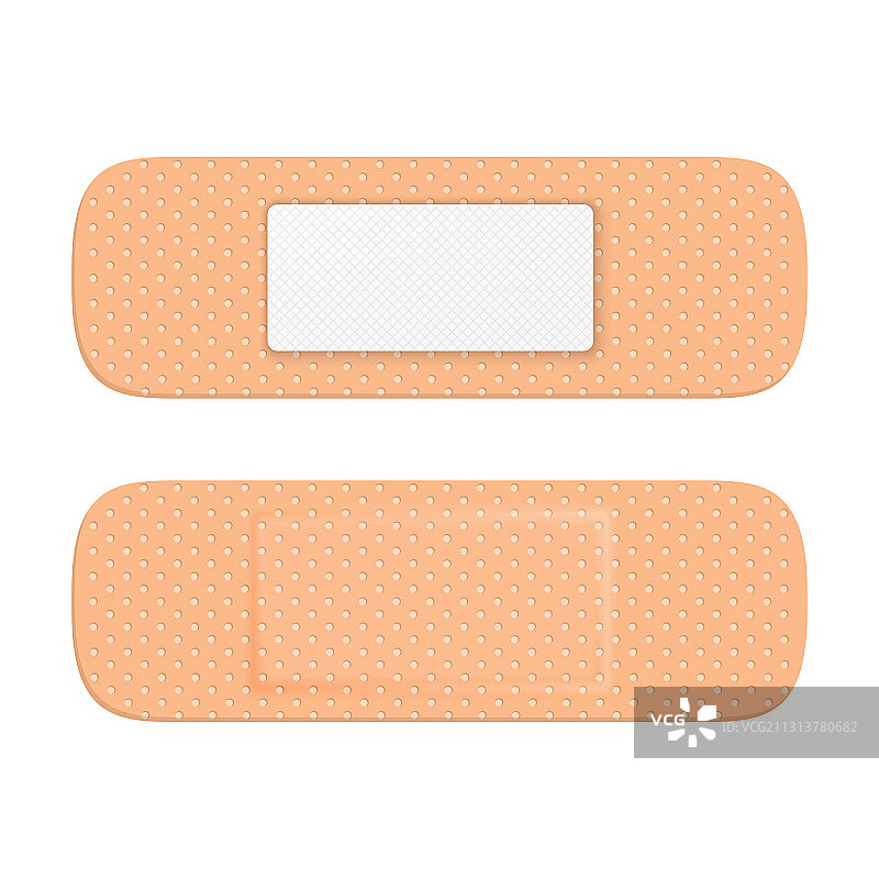 3D医用贴片图标特写图片素材