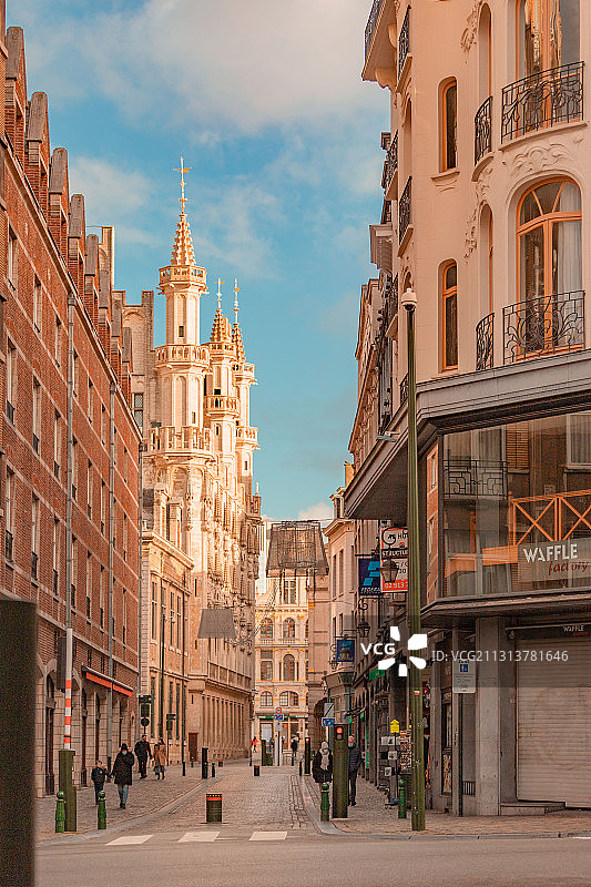 布鲁塞尔街道图片素材