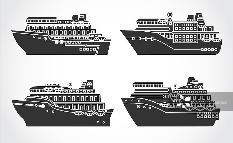 邮轮素材图片素材