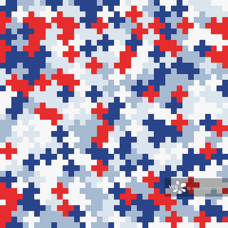 随机彩色抽象几何马赛克图案图片素材