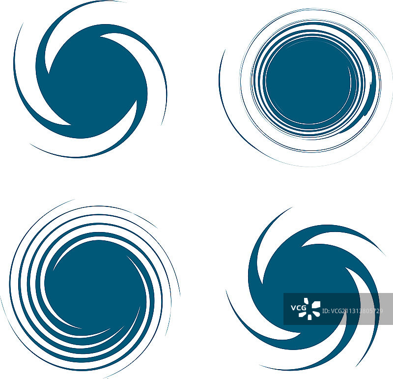 白色背景上的飓风标志图片素材