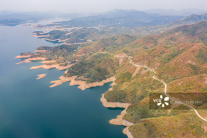 安徽梅山水库图片素材