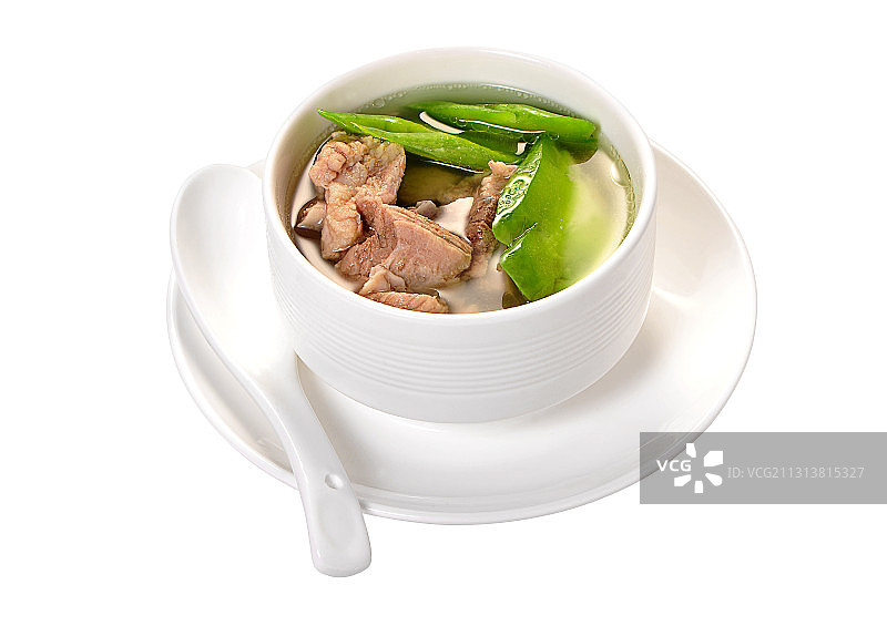 排骨凉瓜炖盅图片素材