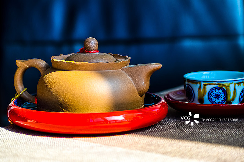 紫砂壶图片素材