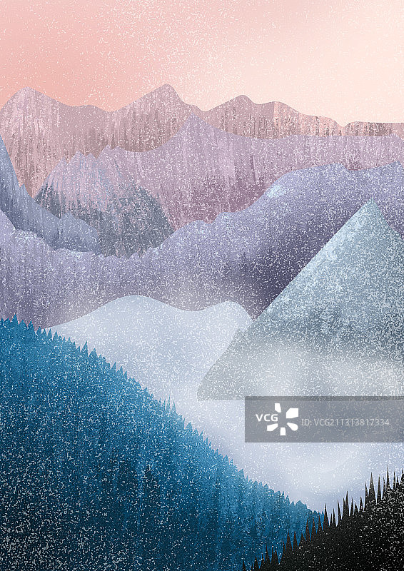 风景画装饰画图片素材