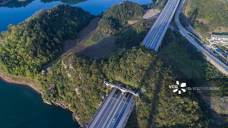 贵州清镇红枫湖图片素材