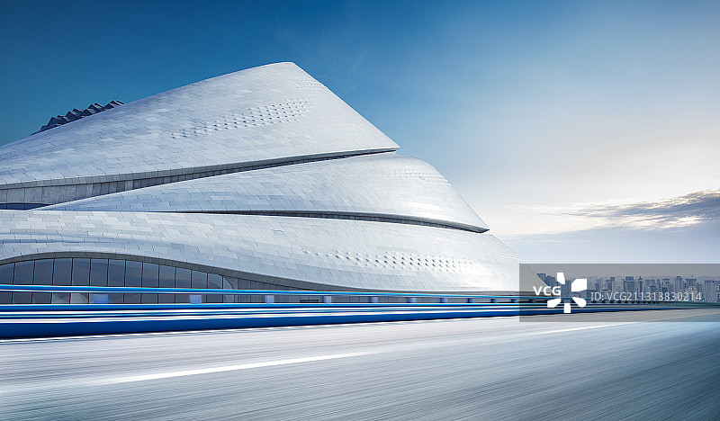 现代城市道路图片素材