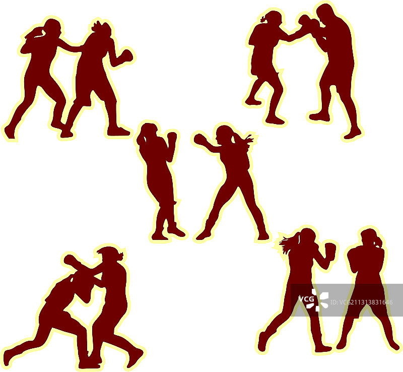 女性拳击手预览图片素材