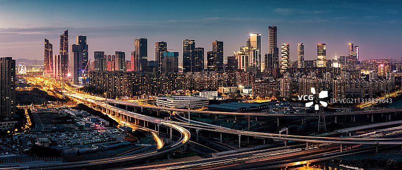 南京河西CBD图片素材