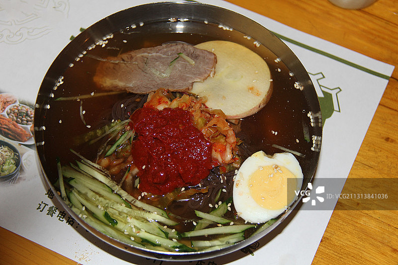吉林长春美食：朝鲜冷面图片素材