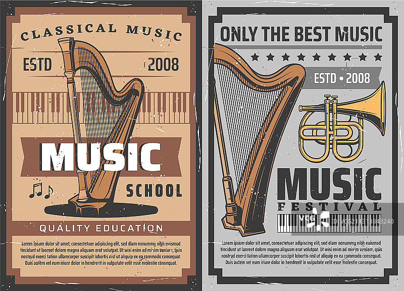 音乐节音乐会乐器图片素材