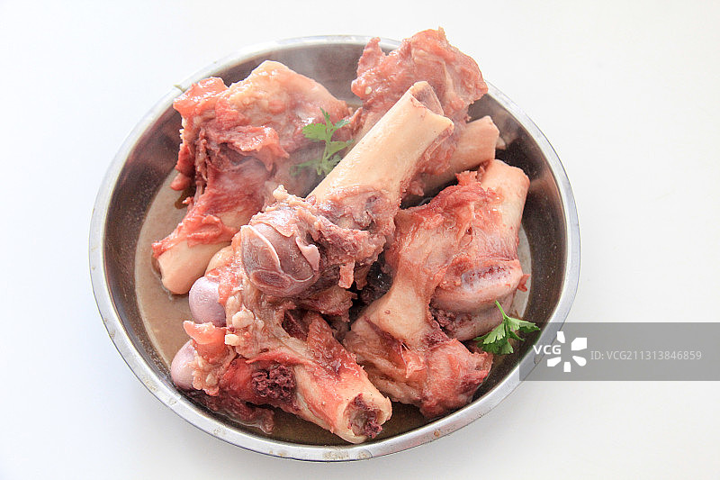 东北特色美食：酱大棒骨图片素材