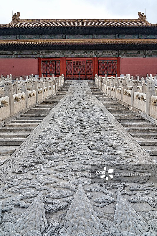 故宫·保和殿大石雕图片素材