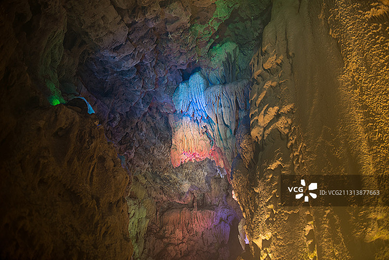 广西崇左靖边通灵大峡谷图片素材