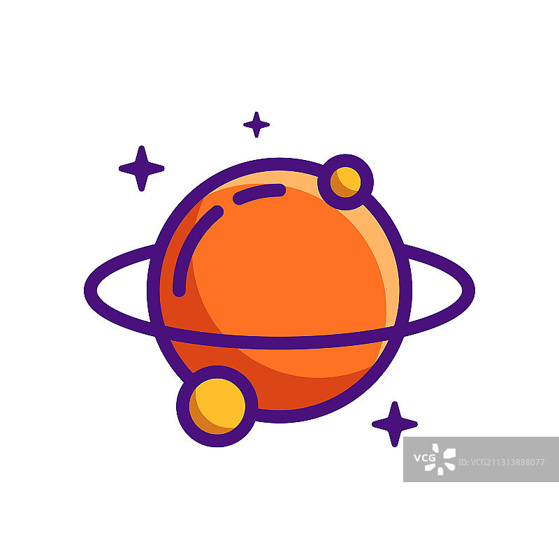 星球图标图片素材